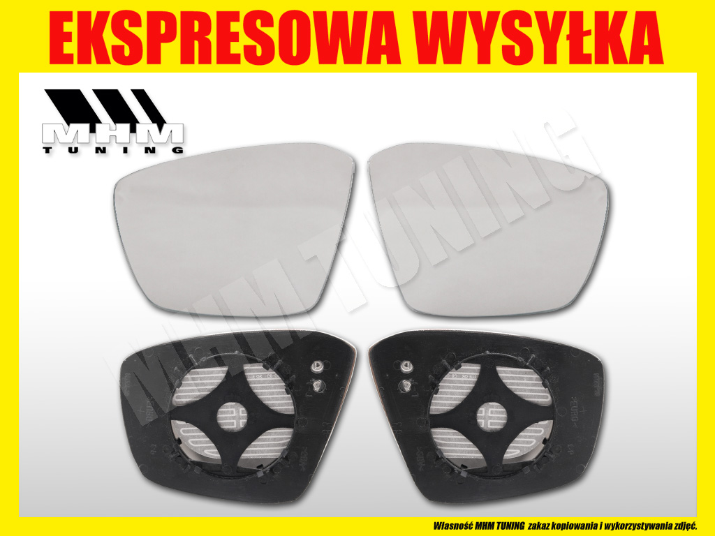 фото №2, Вкладыш зеркало volkswagen vw t-cross 2g 2019-2022 t-roc 2ga 2017-2022 r