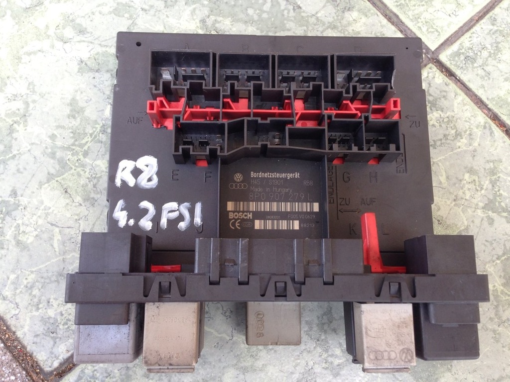 фото №1, Audi r8 4.2 fsi бортовой компьютер блок управления модуль