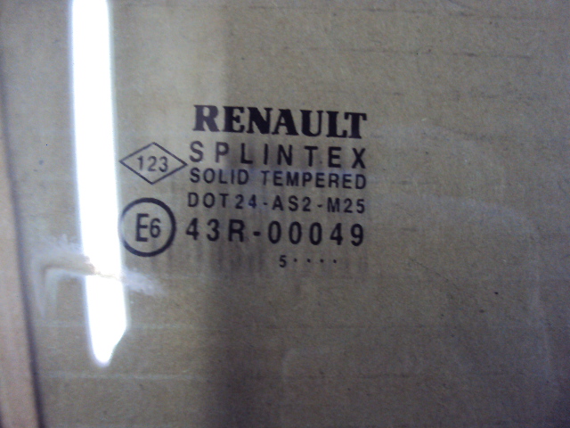 фото №2, Стекло правая передняя renault scenic ii 2005 rok