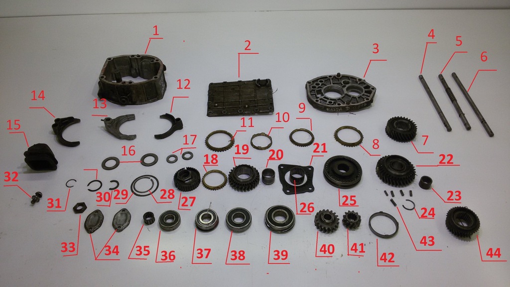 фото №1, Mazda b ford ranger 2.5 td коробка передач передач запчасти