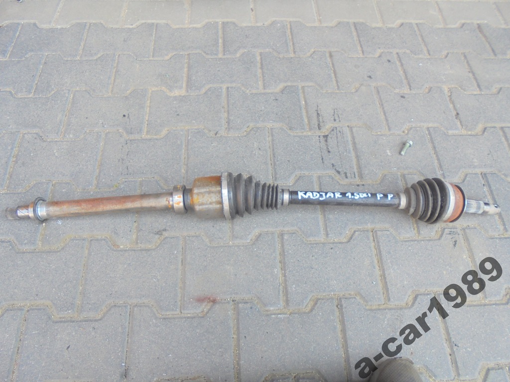 фото №1, Привідний вал права renault kadjar 1.5dci