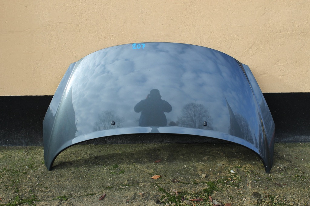 фото №1, Peugeot 207 капот крышка двигателя