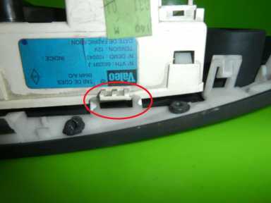 фото №7, Панель обдув кондиционера renault megane i fl 99-