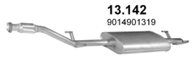 Купити Гасник кінцевий mercedes sprinter 2.9td 95-00