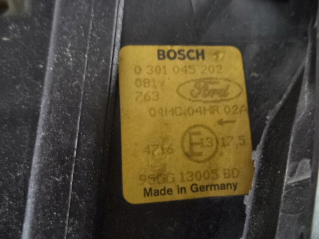 фото №4, Ford scorpio mk2 лампа перед права 1994-1998