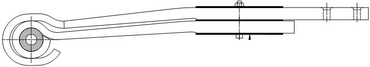 фото №1, Ресора ресори kassbohrer 2p 80 550/340