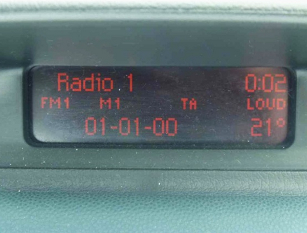 фото №3, Лента ремонт радио часы do citroen c5 xsara ii