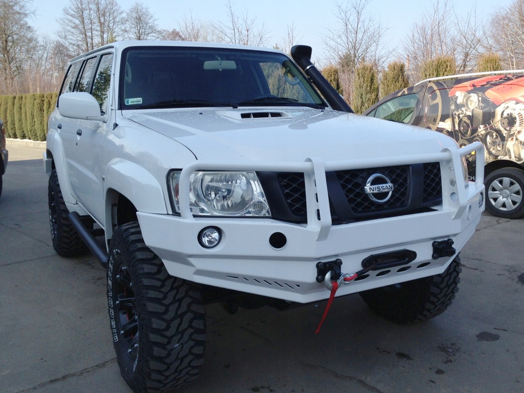 фото №16, Бампер nissan patrol gu4 y61 перед pod лебідка