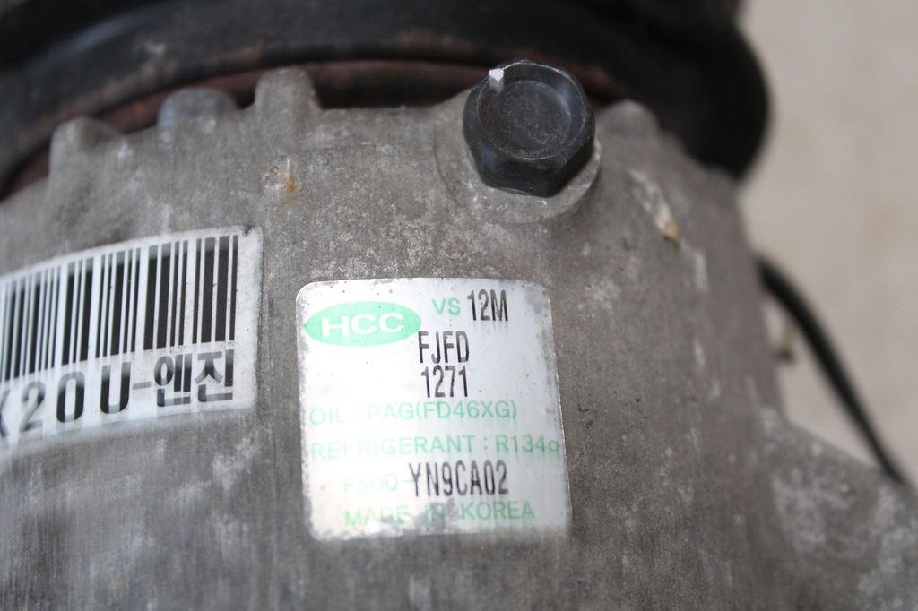 фото №4, Компресор кондиціонера hyundai ix 20 1,4 crdi