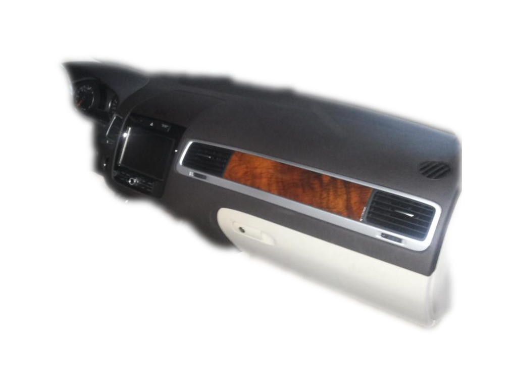 фото №7, Vw touareg ii nowa консоль приборная панель приборная панель коричневый 7p1857181 7p1858295