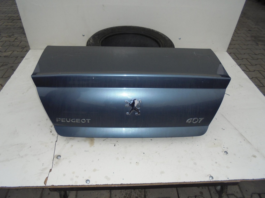 фото №1, Кришка багажника задня peugeot 407 sedan -доставка-