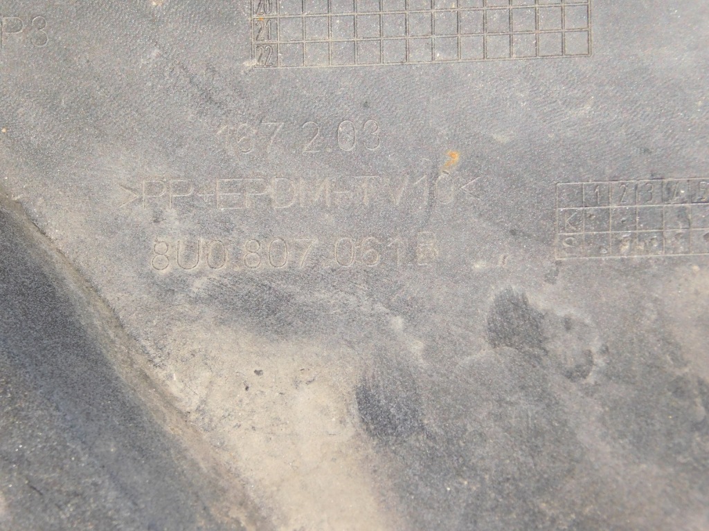 фото №7, Audi q3 8u0 s-line спойлер бампер передний перед