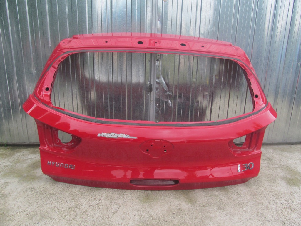 фото №3, Hyundai i30 iii хэтчбек крышка багажника задняя задняя ładna