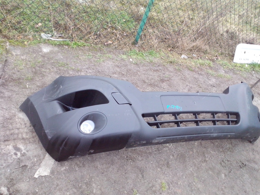 фото №3, Бампер перед передний renault master 10- противотуманные фары