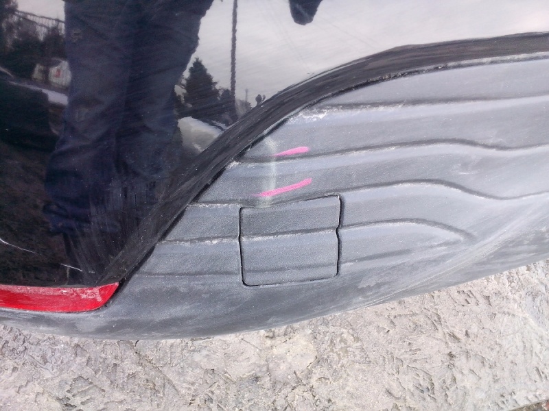 Бампер задняя задний renault clio iv 13- Оригинал