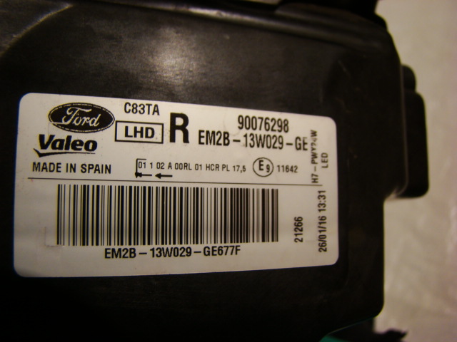 фото №7, Ford s-max mk2 лампа права