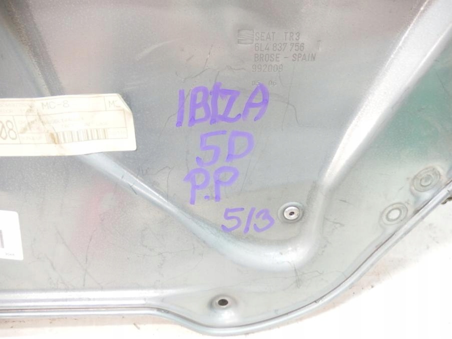 фото №5, Подъемник стекло seat оригинальный номер 6l4837756q