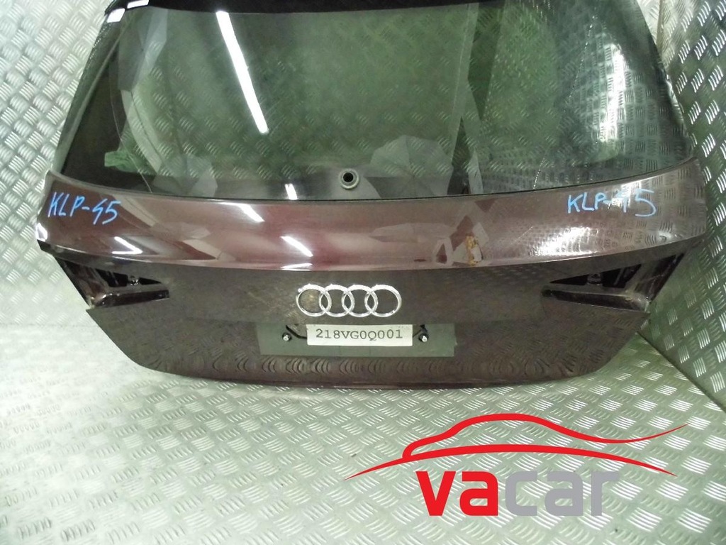 фото №5, Крышка багажника задняя задняя багажника audi a3 8v 3-дверь ly4s