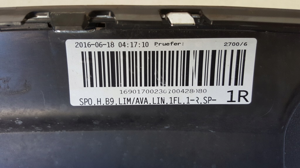 Купить Audi a4 b9 8w0 спойлер бампера задний  задний 15-18r