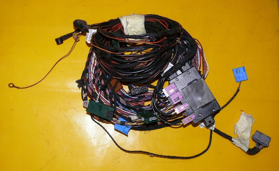 фото №1, Електропроводка аудіо радіо навігації audi a6 c5 lift