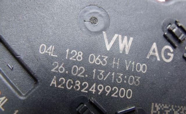 фото №6, Vw audi seat 1.6 2.0 tdi дросельна заслінка 04l128063b
