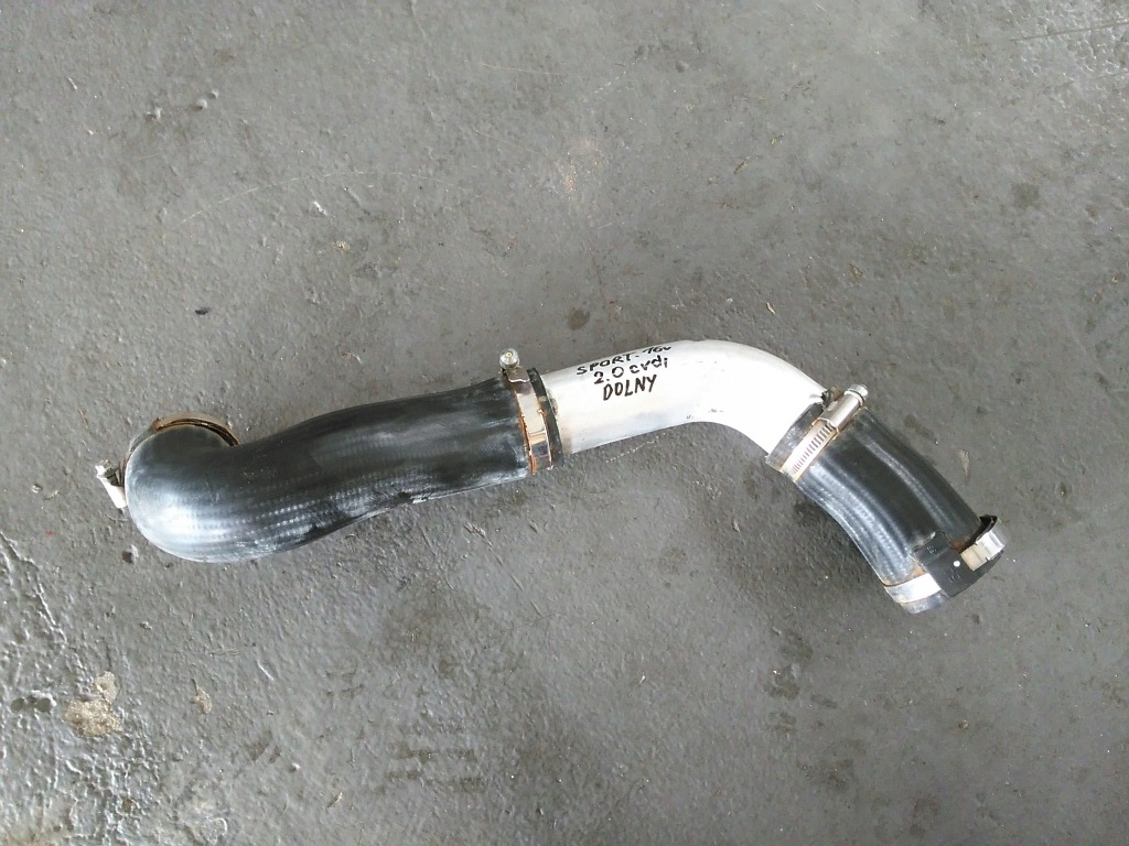 фото №1, Kia sportage iv 2016 2.0crdi труба пабтрубок  интеркулер