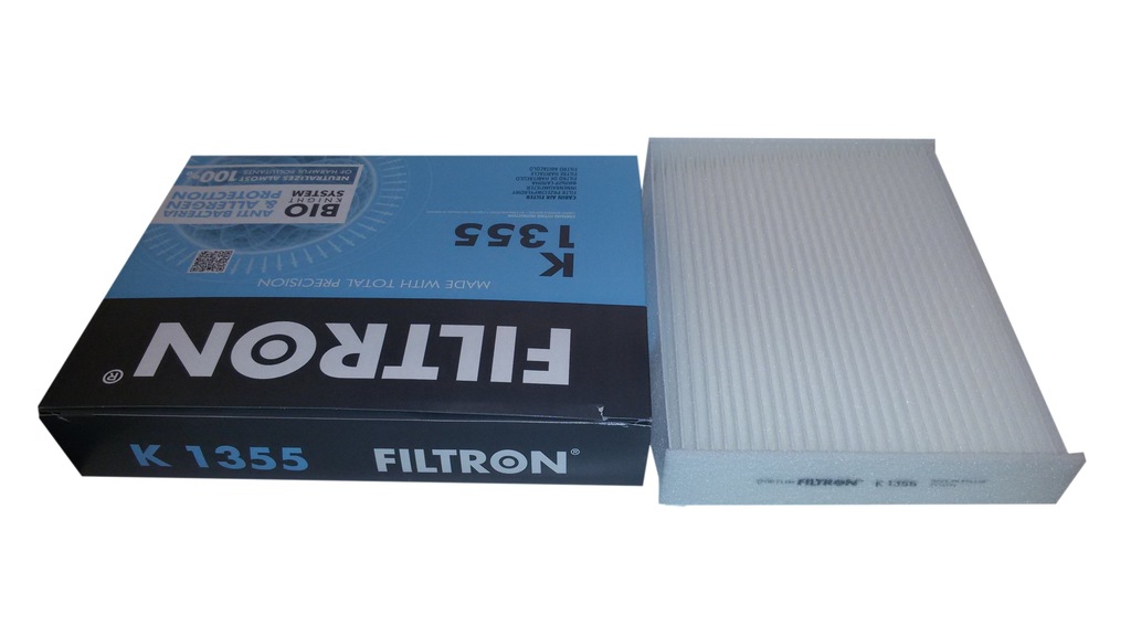 фото №1, Фильтр салонный k1355 nissan pulsar qashqai ii