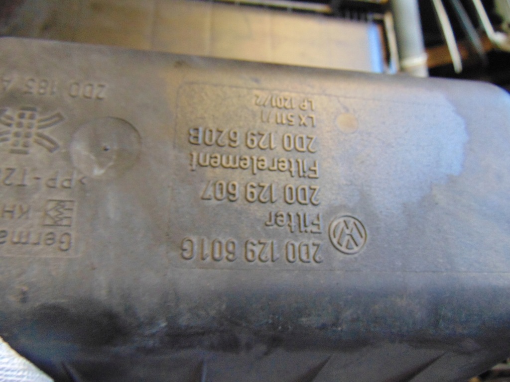 фото №5, Vw lt корпус фільтра повітря 95-06