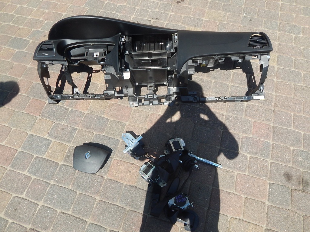 фото №1, Консоль подушки безопасности натяжители renault latitude oryg