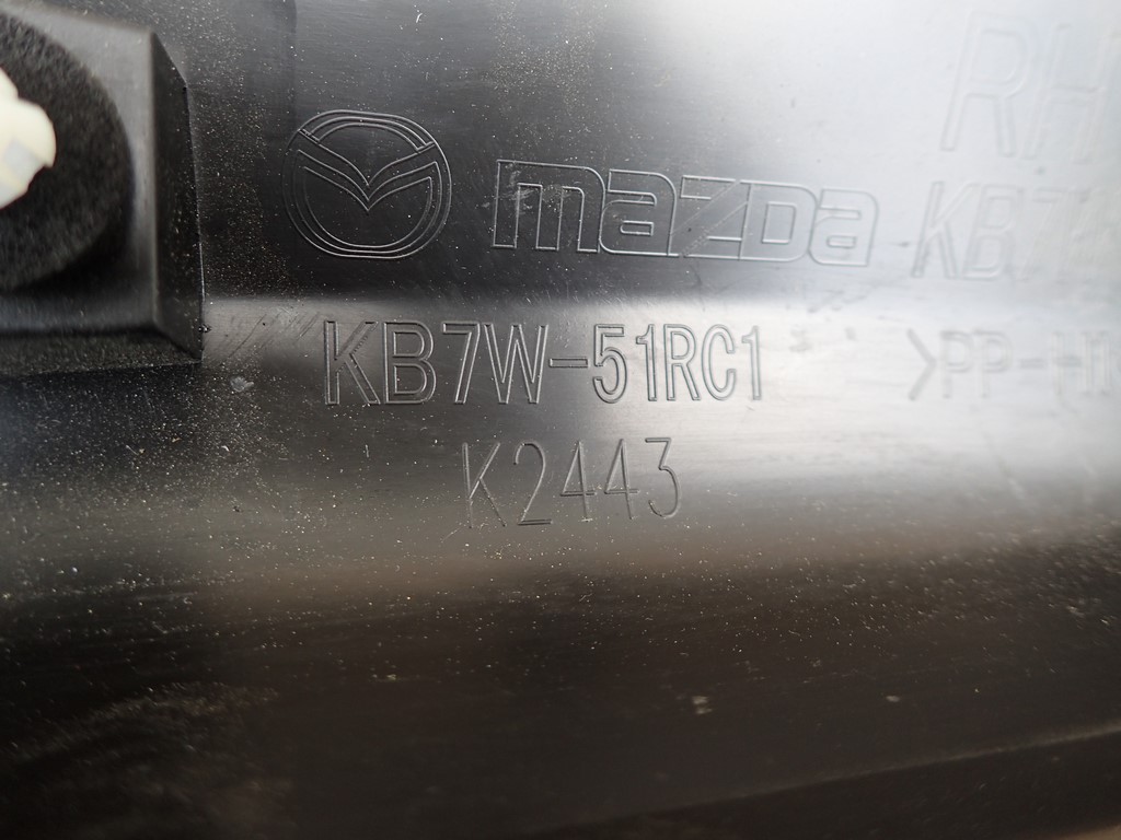 фото №3, Молдинг дверь правый задняя mazda cx5 lift 2017-