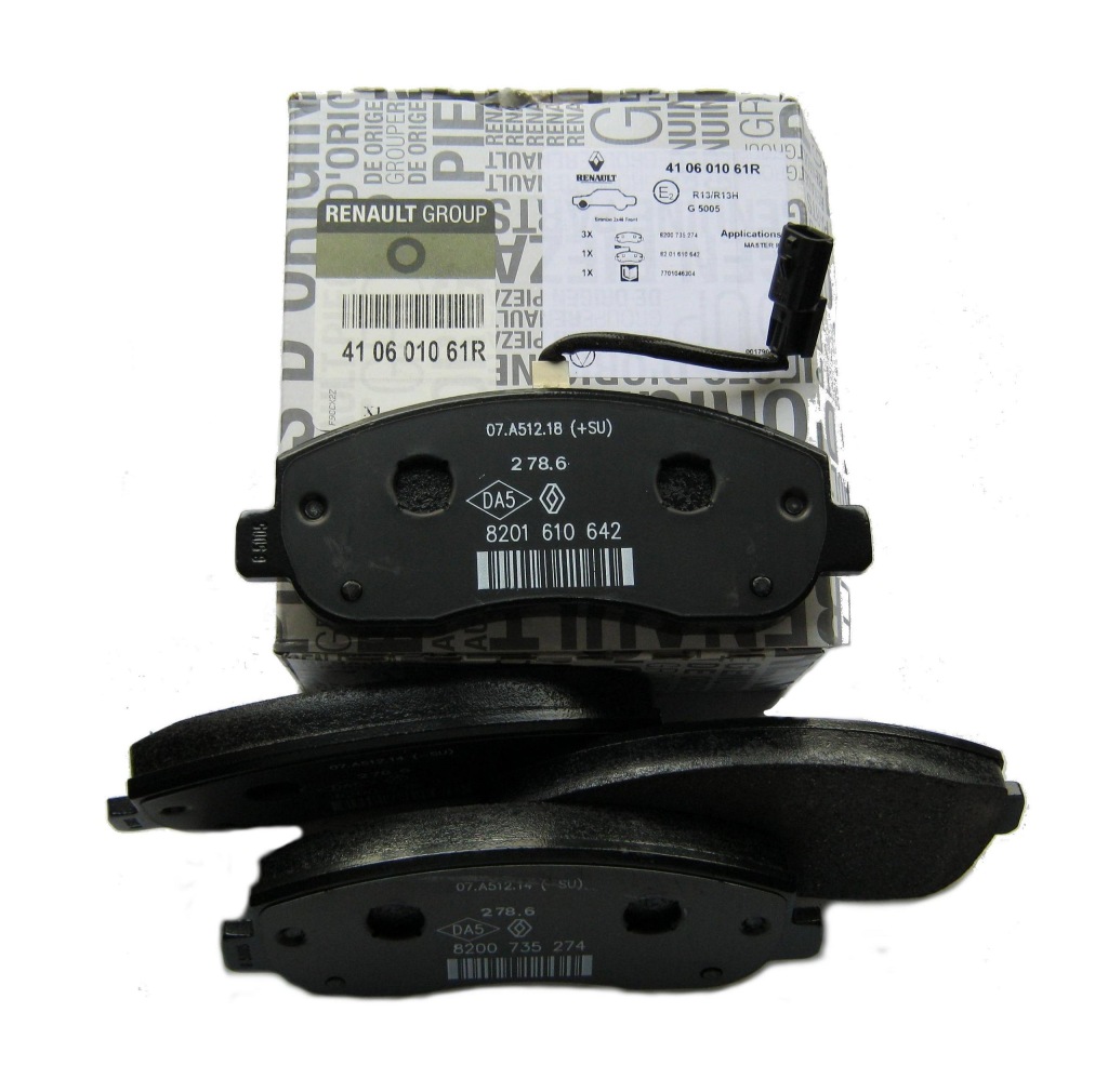 фото №1, Тормозные колодки тормозные перед opel movano nissan nv400