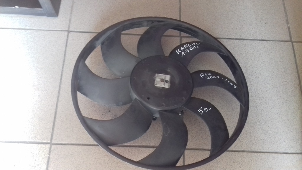 фото №1, Вентилятор радиатора renault kangoo 1.5 dci 500061