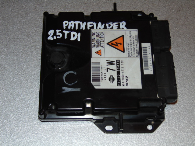 фото №1, Pathfinder r51 2.5 dci блок управления бортовой компьютер двигателя