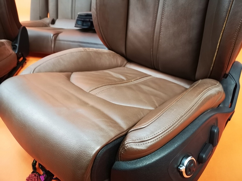 фото №6, Audi a6 c7 sedan заднє сидіння сидіння обшивки шкіра bose комплект