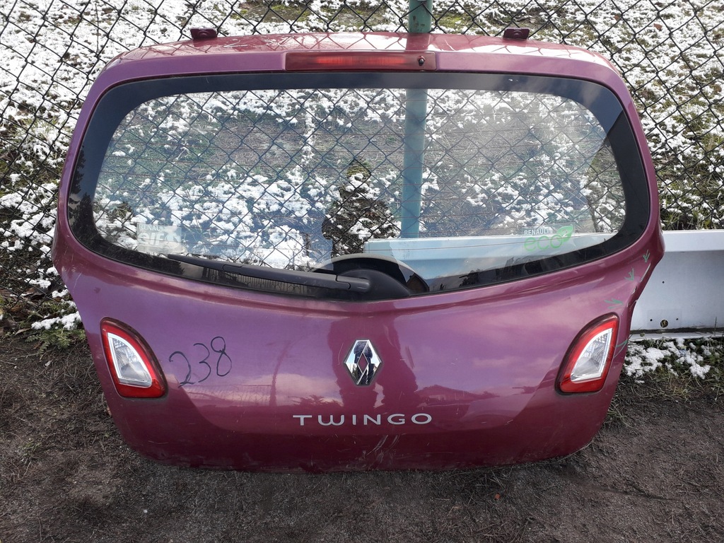 фото №1, Крышка багажника задняя задняя renault twingo ii lift 11-