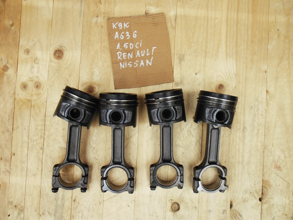 фото №1, Поршень шатун renault nissan a636 k9k 1.5 dci