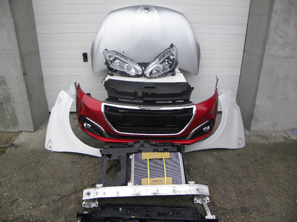 фото №1, Peugeot 208 lift капот бампер лампи крила pas