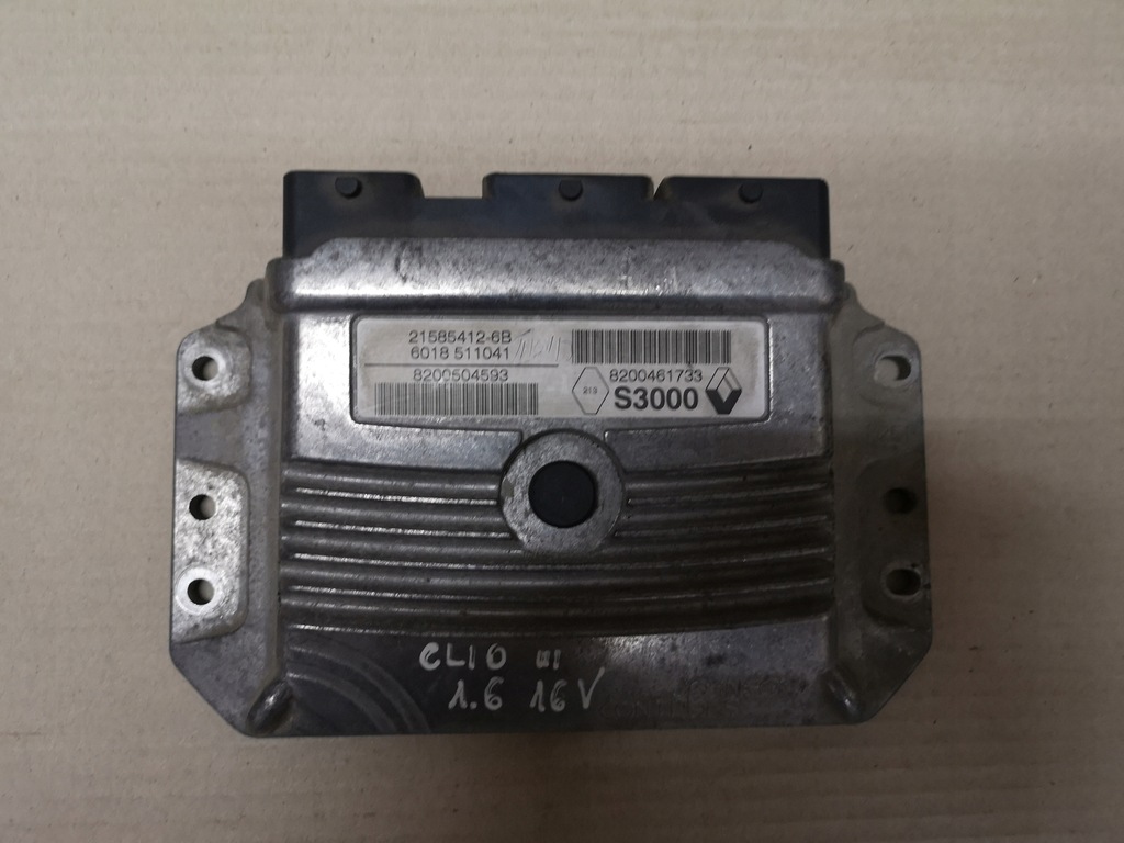 фото №1, Блок управления бортовой компьютер renault clio iii 8200461733