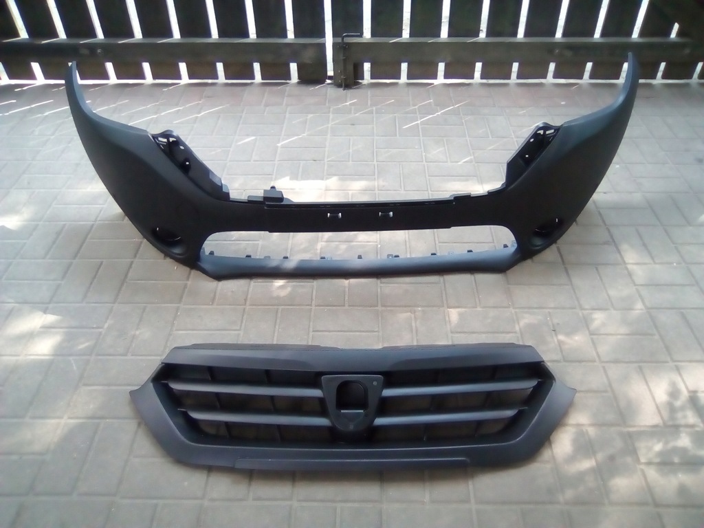 фото №1, Dacia dokker 2012 - решётка радиатора + бампер