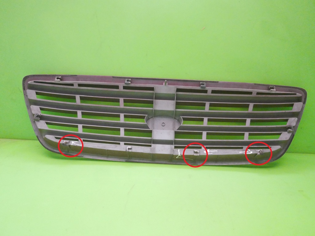 фото №11, Решётка радиатора решётка радиатора радиатора kia carnival i 01-04 r9 fl