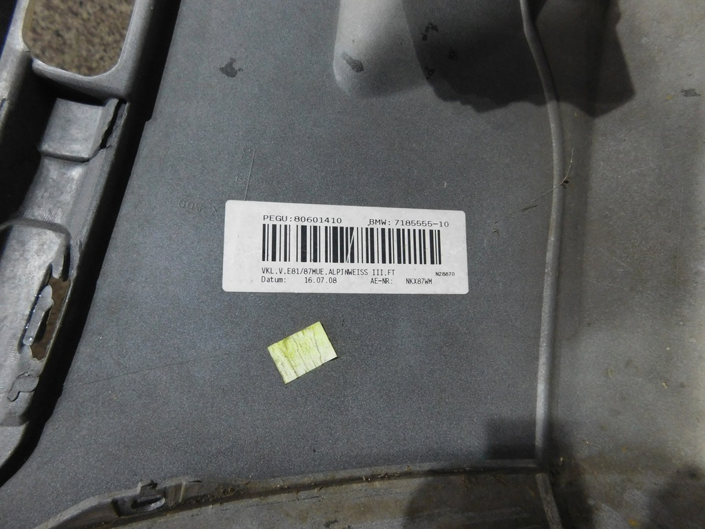 фото №10, Bmw 1 e81 e87 lift 07- бампер передний перед