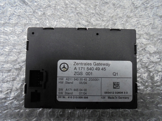 фото №1, Модуль блок управления a1715404945 mercedes slk r171