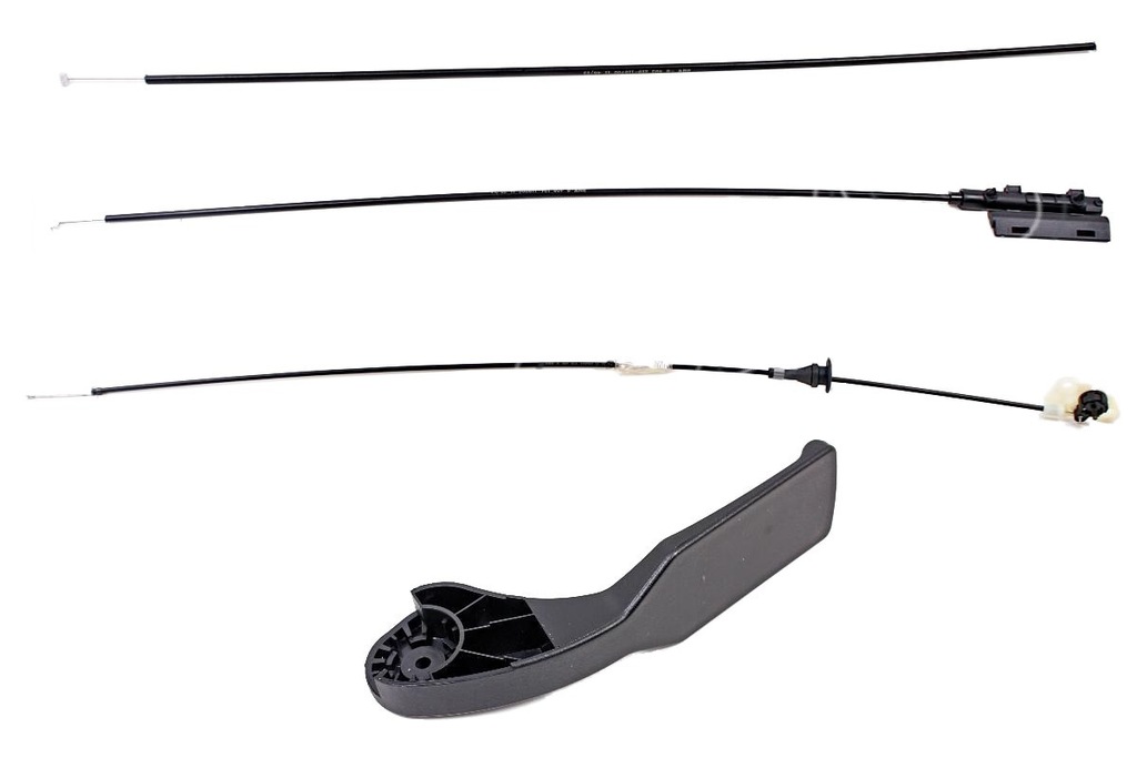 фото №1, Bmw x5 e53 троси відкривання капот комплект + ручка