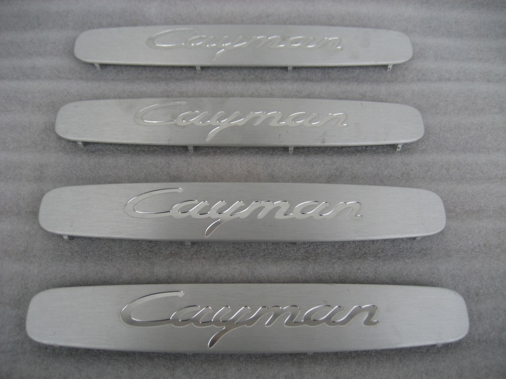 фото №1, Porsche cayman 981 накладки порогові