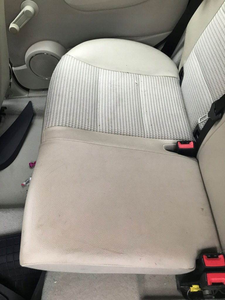 фото №1, Mercedes a klasa w169 сиденье заднее сиденье beż pół кожа