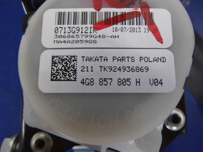 Pas безопасности правый задняя kombi audi a6 c7 Цена