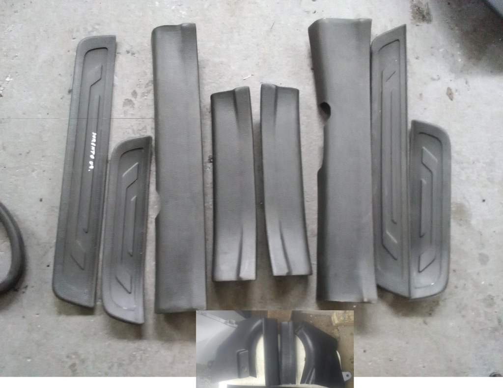 фото №1, Kia sorento ii 2009- защита накладка молдинг порог