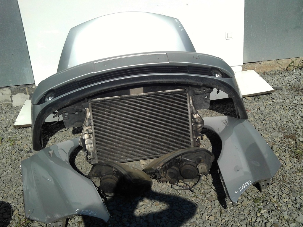 фото №1, Espace iv бампер лампа ксенон капот перед b64