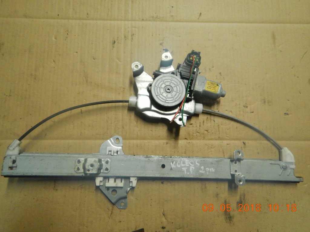 фото №1, Підйомник скло правий задня 2 pin renault koleos