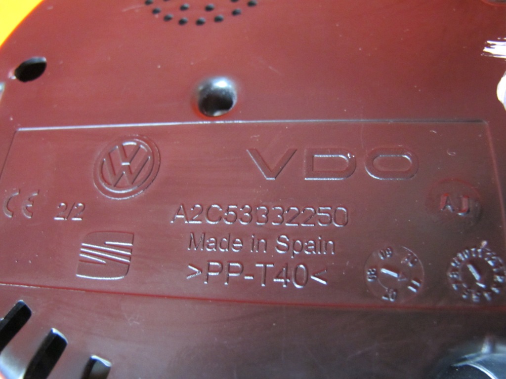 фото №8, Vw polo 5 v 6r 1.2 tdi лічильник прилади 6r0920861e